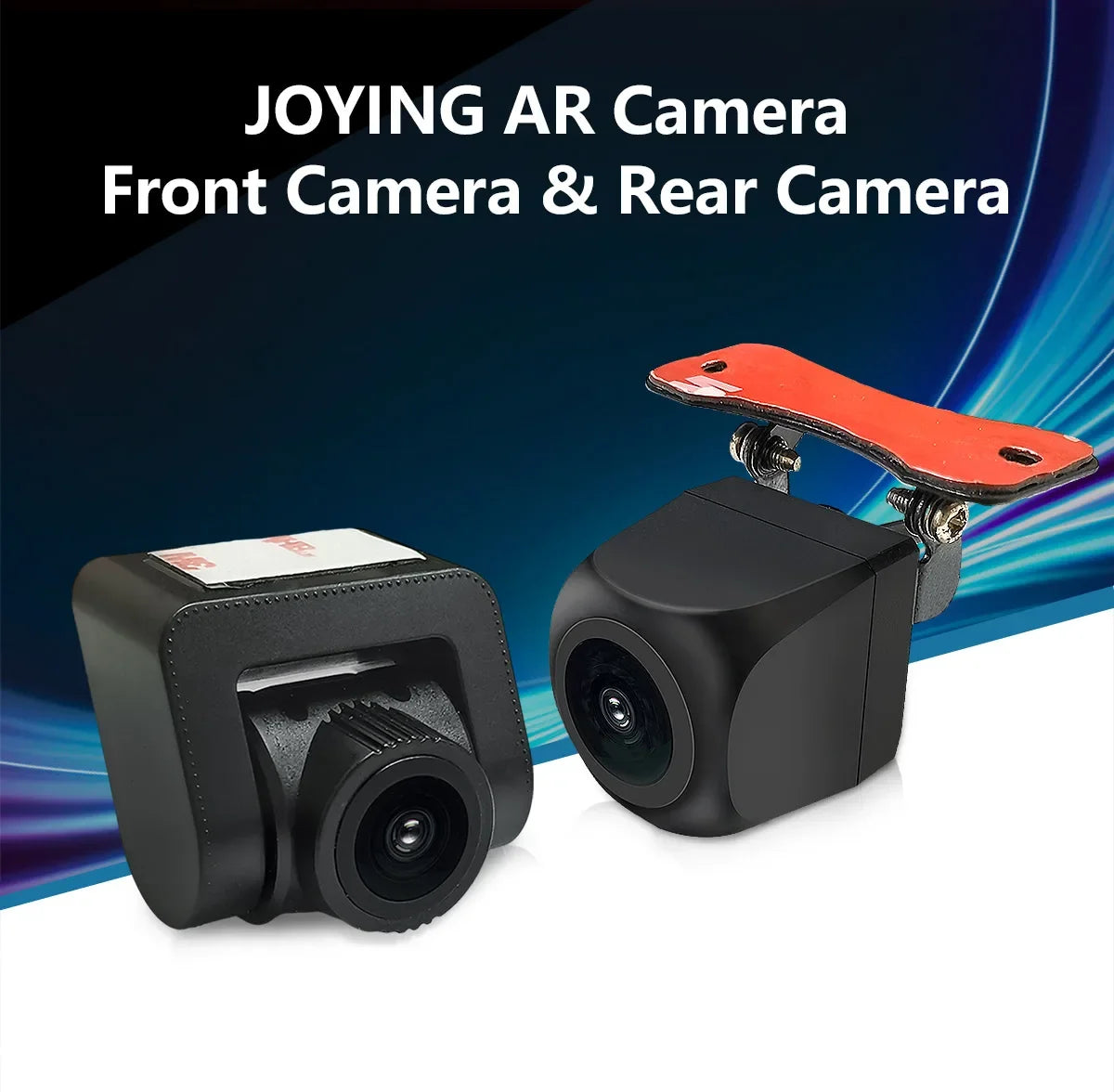 JOYING Newest AR front Camera Or Rear Camera Reversing Backup View Camera Parking Assist Wide Dynamic Range Full 1080P Display - Evallys.com