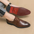 Luxury Men’s Leather Oxford Shoes – Formal Wedding & Office Footwear - Evallys.com