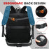 Motorcycle Helmet Backpack – Waterproof Travel & Commuter Bag - Evallys.com