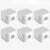 6/12/18pcs Cord Organizer Holder Magnetic Desktop Cable Clip Management Hidden Phone Charging Cord Holder For Kitchen Appliances