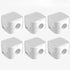 6/12/18pcs Cord Organizer Holder Magnetic Desktop Cable Clip Management Hidden Phone Charging Cord Holder For Kitchen Appliances