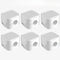 6/12/18pcs Cord Organizer Holder Magnetic Desktop Cable Clip Management Hidden Phone Charging Cord Holder For Kitchen Appliances