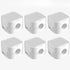 6/12/18pcs Cord Organizer Holder Magnetic Desktop Cable Clip Management Hidden Phone Charging Cord Holder For Kitchen Appliances