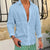 Spring New Casual Linen Shirts Mens Long Sleeve Button-up Turn-down Collar Shirt Seaside Beach Vintage Men Solid Color Cardigans - Evallys.com