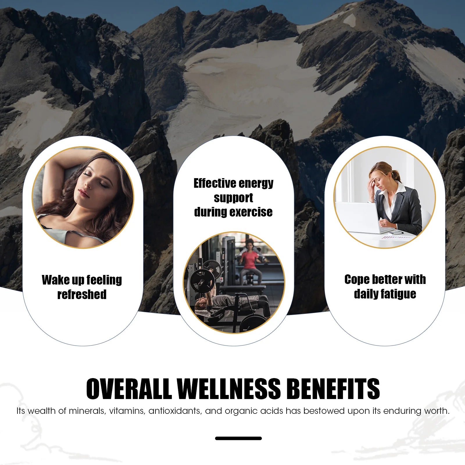Pure Shilajit Supplement 85+ Minerals & Fulvic Acid for Energy & Brain