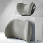 Car Headrest Lumbar Support Memory Foam Vertebral Lumbar Support Car Neck Pillow Back Cushion Office Car Interior Accessories - Evallys.com