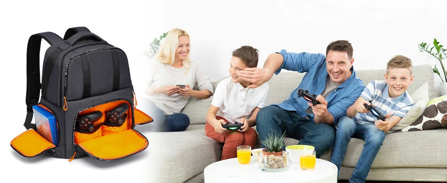 Gaming Console Backpack – Fits Xbox Series X/S & Accessories - Evallys.com