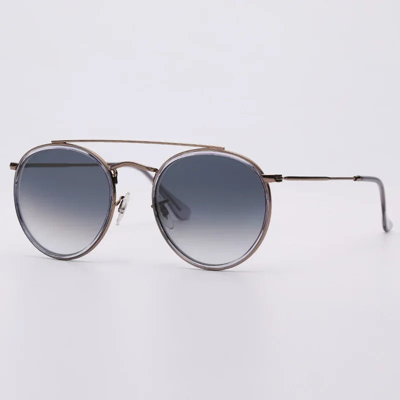 Sunglasses Men Women Eyeglasses Goggles Fashion Classic Style Real Glass Lenses UV400 Sun Glasses Top Quality Eyewear Shades - Evallys.com