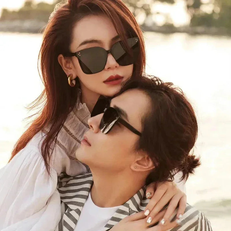 New Trend Sunglasses For Women And Men Simple Design Decorative Glasses Car Driving Eyewear Unisex Sun Glasses UV400 - Evallys.com