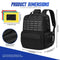 Tool Backpack Heavy Duty for Men Tool Storage With 3 Tool Pouches Organizer Electrician Plumber Maintenance Worker Tool Bags - Evallys.com