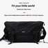 Men’s Nylon Shoulder Bag – Japanese Style Laptop Sling & Messenger Bag - Evallys.com