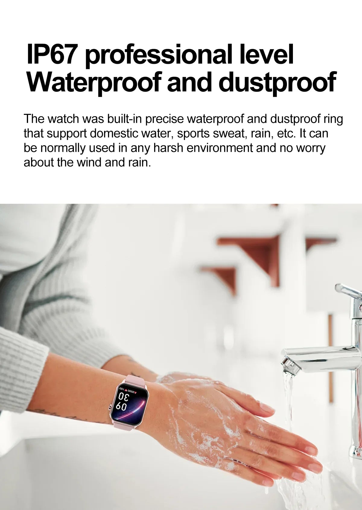 TG08 Smart Watch, 1.85"Smartwatch for Men Women (Answer/Make Call), Fitness Tracker with 100+ Sport Modes, Waterproof Watch. - Evallys.com