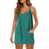 Women’s Sport Mini Dress – Sleeveless Summer Casual Tennis Dress - Evallys.com