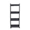 Plastic Rolling Utility Cart with Handle Storage Trolley for Office, Living Room, Kitchen, Movable Storage Organizer with Wheel