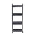Plastic Rolling Utility Cart with Handle Storage Trolley for Office, Living Room, Kitchen, Movable Storage Organizer with Wheel