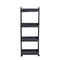 Plastic Rolling Utility Cart with Handle Storage Trolley for Office, Living Room, Kitchen, Movable Storage Organizer with Wheel