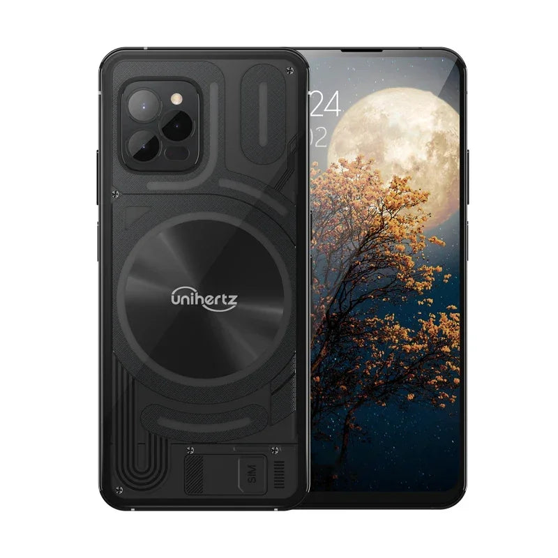Unihertz Luna Smartphone Rhythm Ambient LED strip Music Phone 8GB RAM 256GB ROM 108MP G99 Mobile Phone Night Vision Cellphone - Evallys.com