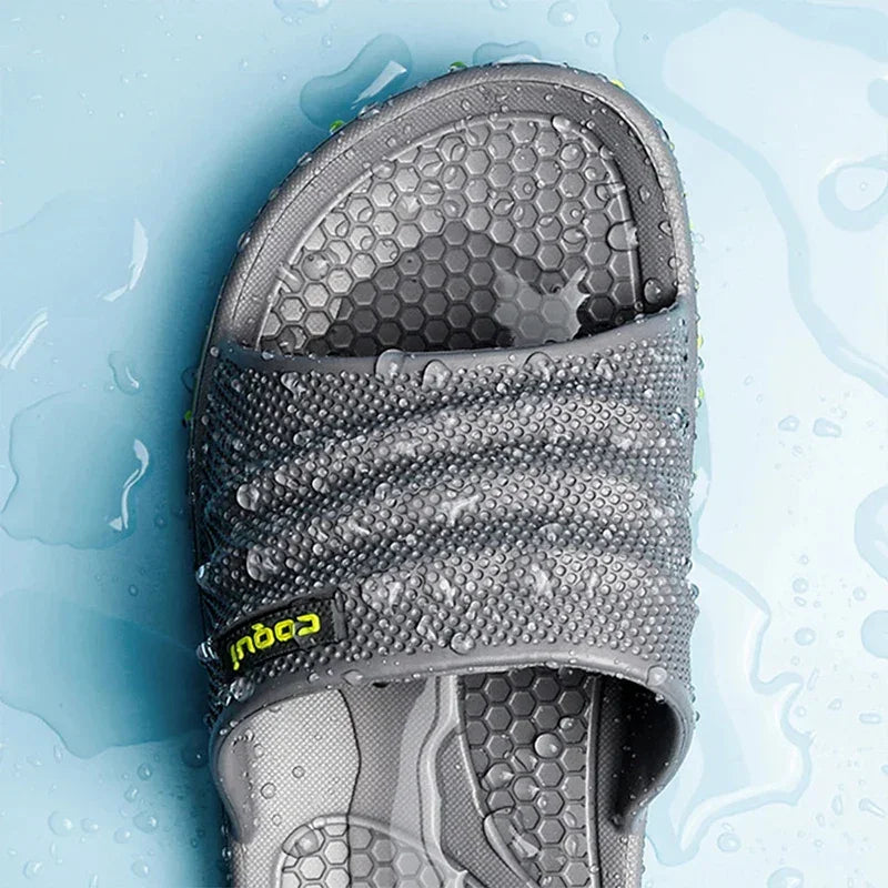 Men’s EVA Bathroom Slippers – Non-Slip, Soft Indoor Home Shoes - Evallys.com