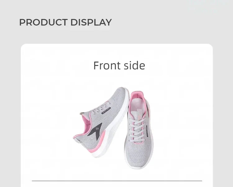 Women’s Soft Sole Sneakers – Breathable Anti-Slip Casual Running Shoes - Evallys.com
