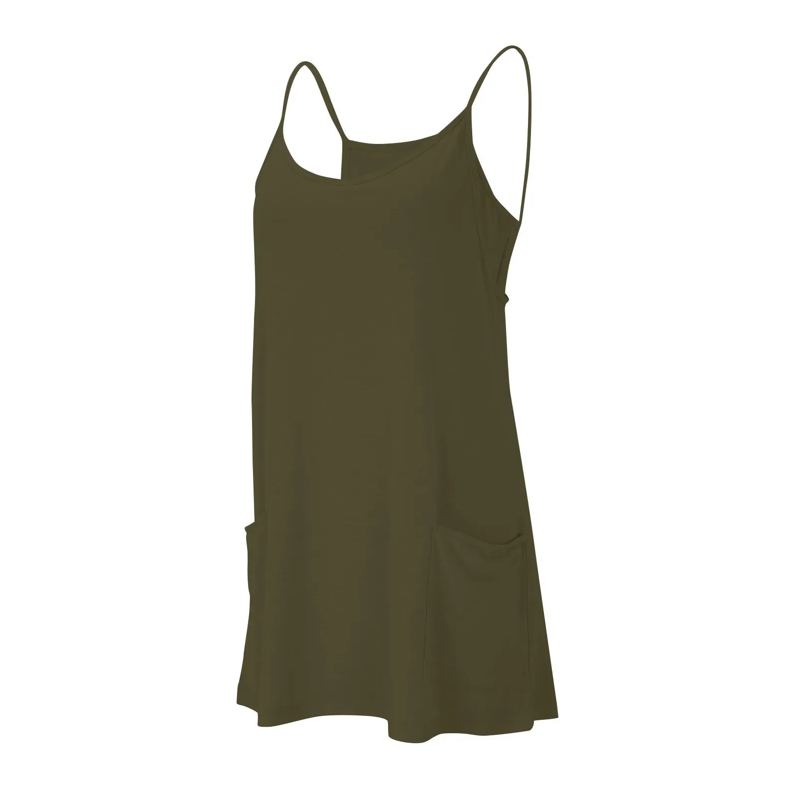 Women’s Sport Mini Dress – Sleeveless Summer Casual Tennis Dress - Evallys.com