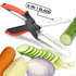 6-in-1 Multi-Functional Scissor Cutting Board – Outdoor BBQ & Kitchen Chopper - Evallys.com