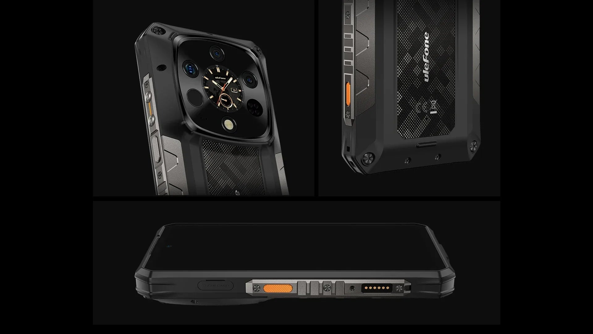 Ulefone Armor 28 Ultra 5G AI Thermal Imaging Rugged Phone Dimensity 9300+ 1TB ROM 32GB RAM Android Smartphone AMOLED Mobile - Evallys.com