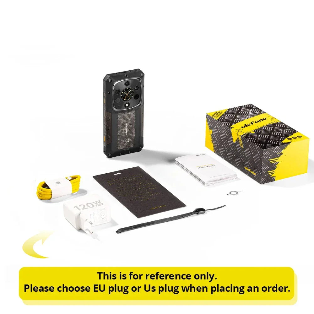 Ulefone Armor 28 Ultra 5G AI Thermal Imaging Rugged Phone Dimensity 9300+ 1TB ROM 32GB RAM Android Smartphone AMOLED Mobile - Evallys.com