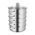 26CM 5 Tier Stainless Steel Steam Cooker Steamer Food Vegetable Pot Kitchen