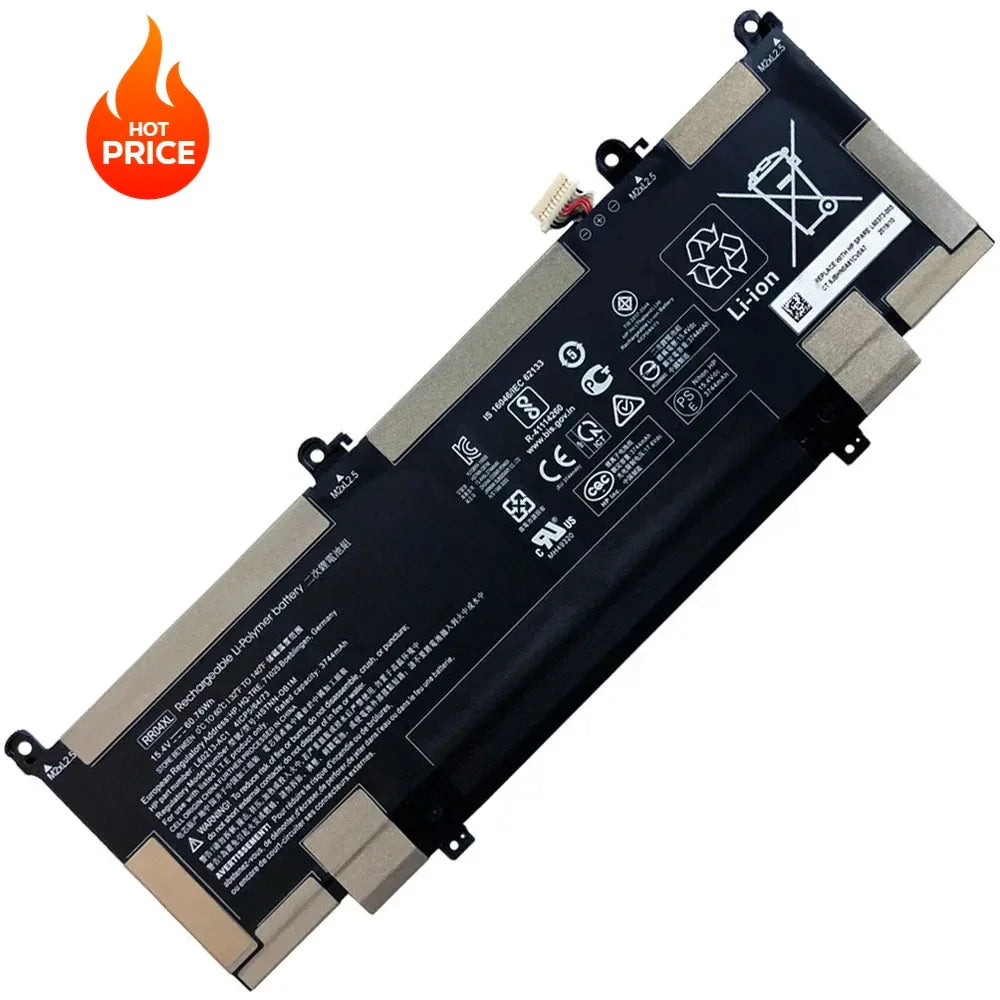 New RR04XL Laptop Battery for HP Spectre X360 13-AW AW0001TU AW0021NG HSTNN-DB9K OB1M L60213-2C1 L60373-005 14-CE 15.4V 60.76Wh - Evallys.com