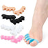 1 Pair Silicone Toe Separator, Bunion Corrector,Hammer Toe Corrector, Soft Silicone Material for Toe Separation Foot Care Tool - Evallys.com