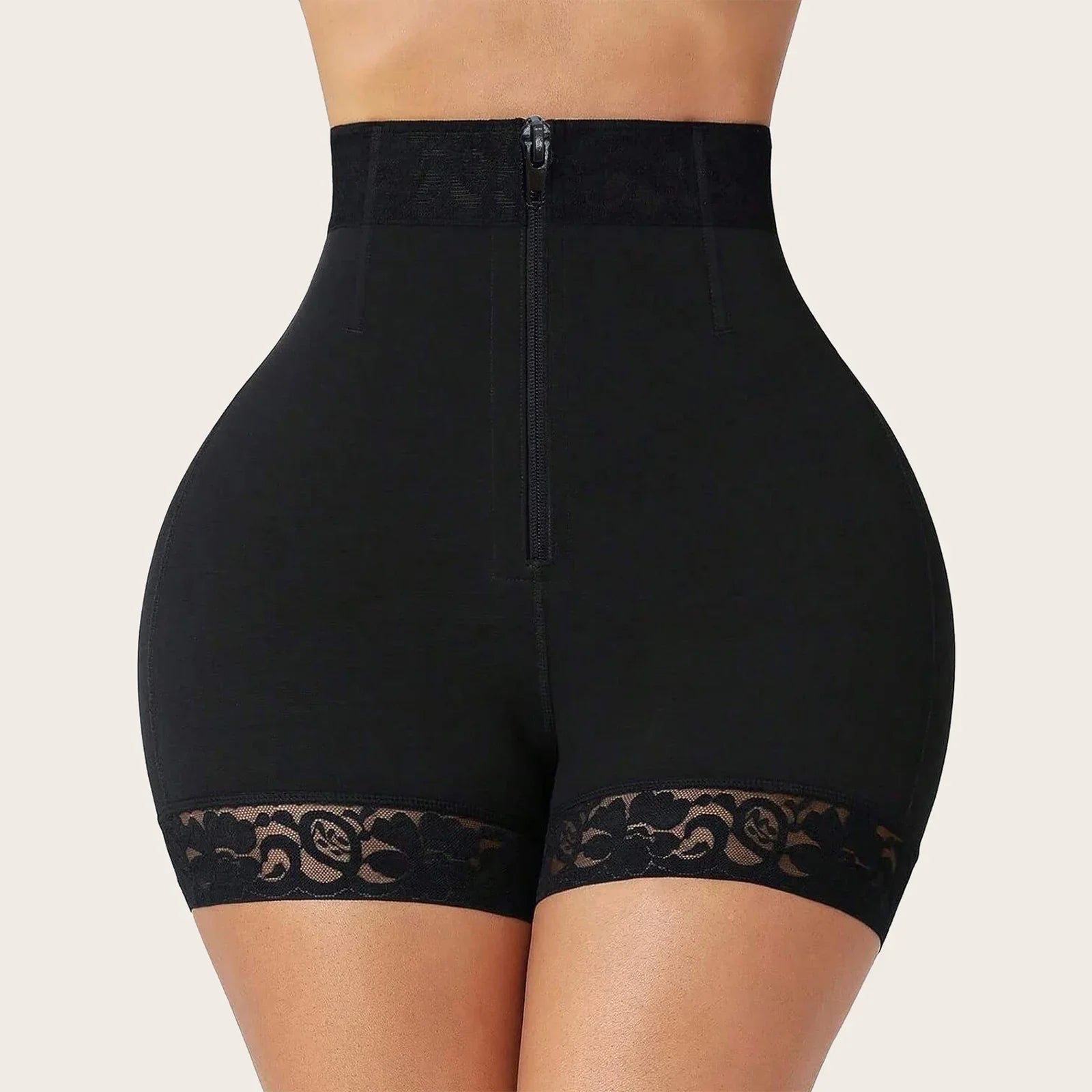 Lace Trim Sculpting Panties – Breathable Butt Lifting Shapewear - Evallys.com
