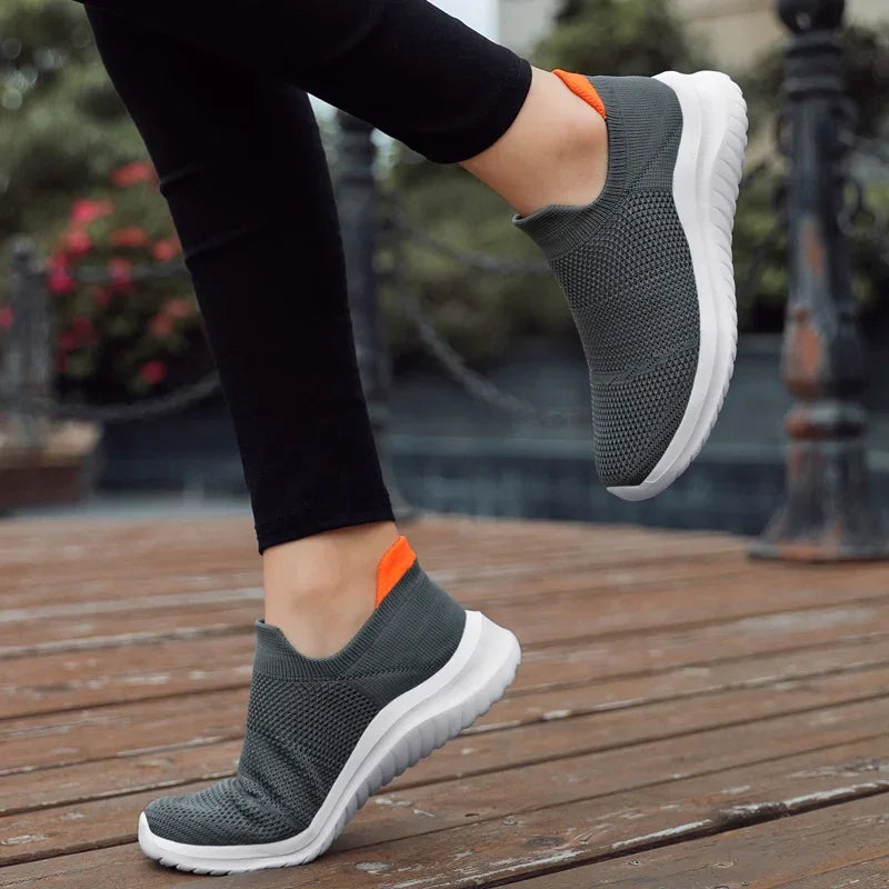2023 Unisex High Canvas Sneakers – Durable White Slip-On Shoes - Evallys.com