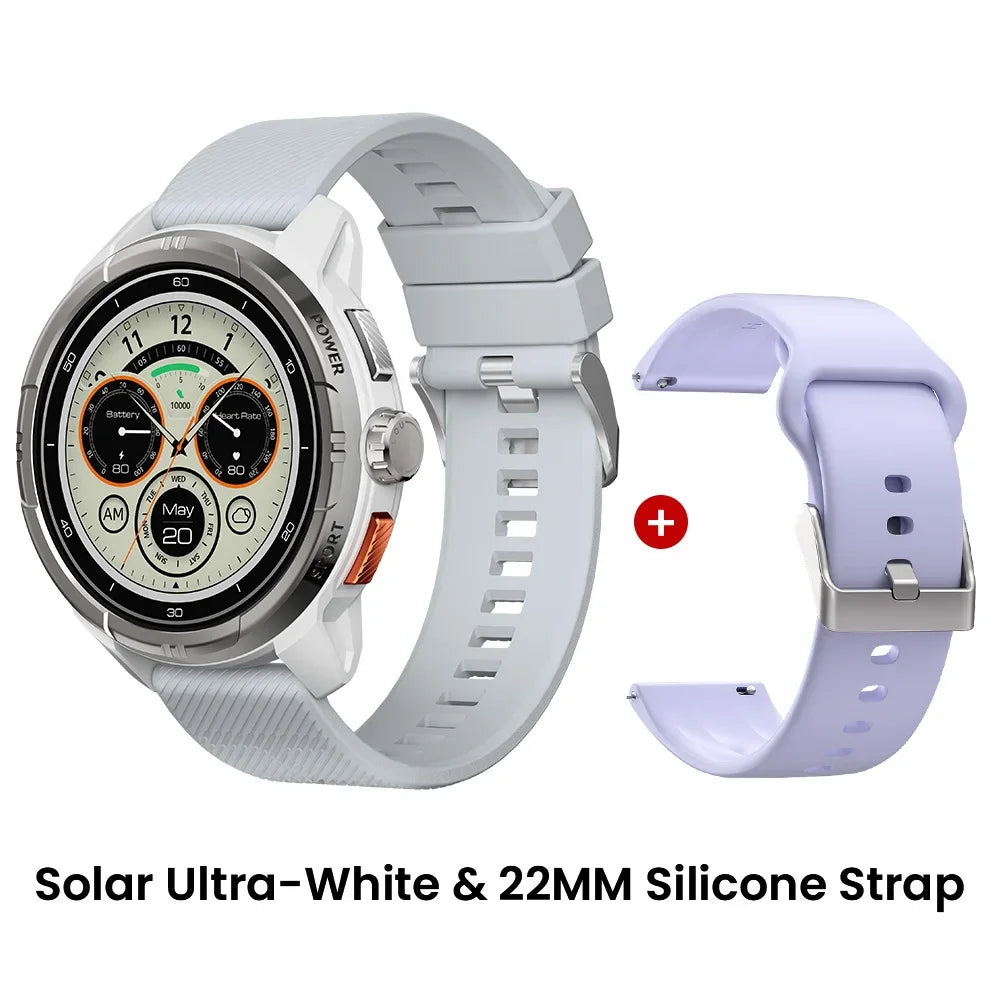 HAYLOU Solar Ultra GPS Smart Watch 1.6” AMOLED Display 60Hz Refresh Rate Bluetooth Calls 5ATM Water Resistance Sports Smartwatch - Evallys.com