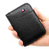Portable Slim Soft Wallet PU Leather Mini Credit Card Wallet Purse Card Holders for Men Wallet Thin Small Short Wallets - Evallys.com