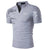 Men's Polo Shirt Golf Shirt Graphic Prints V Neck Outdoor Street Short Sleeves Print Clothing Sports Fashion Streetwear Designer - Evallys.com