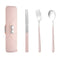3-in-1 Stainless Steel Tableware Set - Travel-Ready Spoon/Fork/Chopsticks 3-Piece, Outdoor/Campus Essentials ✔Anti-Rust