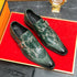 Luxury Men’s Oxford Dress Shoes – Handmade Formal Wedding Leather - Evallys.com