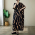 Bohemian Summer Maxi Dress – Vintage Loose Beach Streetwear - Evallys.com