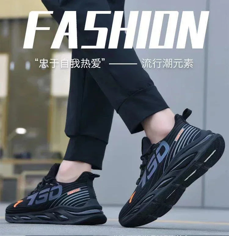 2025 Men’s Casual Slip-On Sneakers – Breathable Outdoor Sports Shoes - Evallys.com