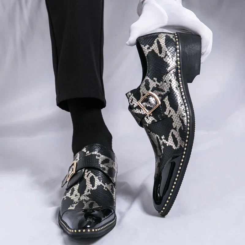 Luxury Men’s Oxford Dress Shoes – Handmade Formal Wedding Leather - Evallys.com