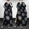 Boho Floral Maxi Dress – Cotton Linen V-Neck Summer Beach Wear - Evallys.com
