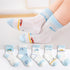 5 PAir Set Children Socks Summer Fishnet Boy Socks Spring Summer Thin Mesh Boat Socks Boys Girls Short Socks - Evallys.com
