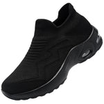 LARNMERN Safety Shoes Breathable Women Steel Toe Work Shoes Lightweight Slip On SpringSummer Sneakers Construct Safety Boots - Evallys.com