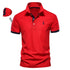 AIOPESON Embroidery 35% Cotton Polo Shirts for Men Casual Solid Color Slim Fit Mens Polos New Summer Fashion Brand Men Clothing - Evallys.com