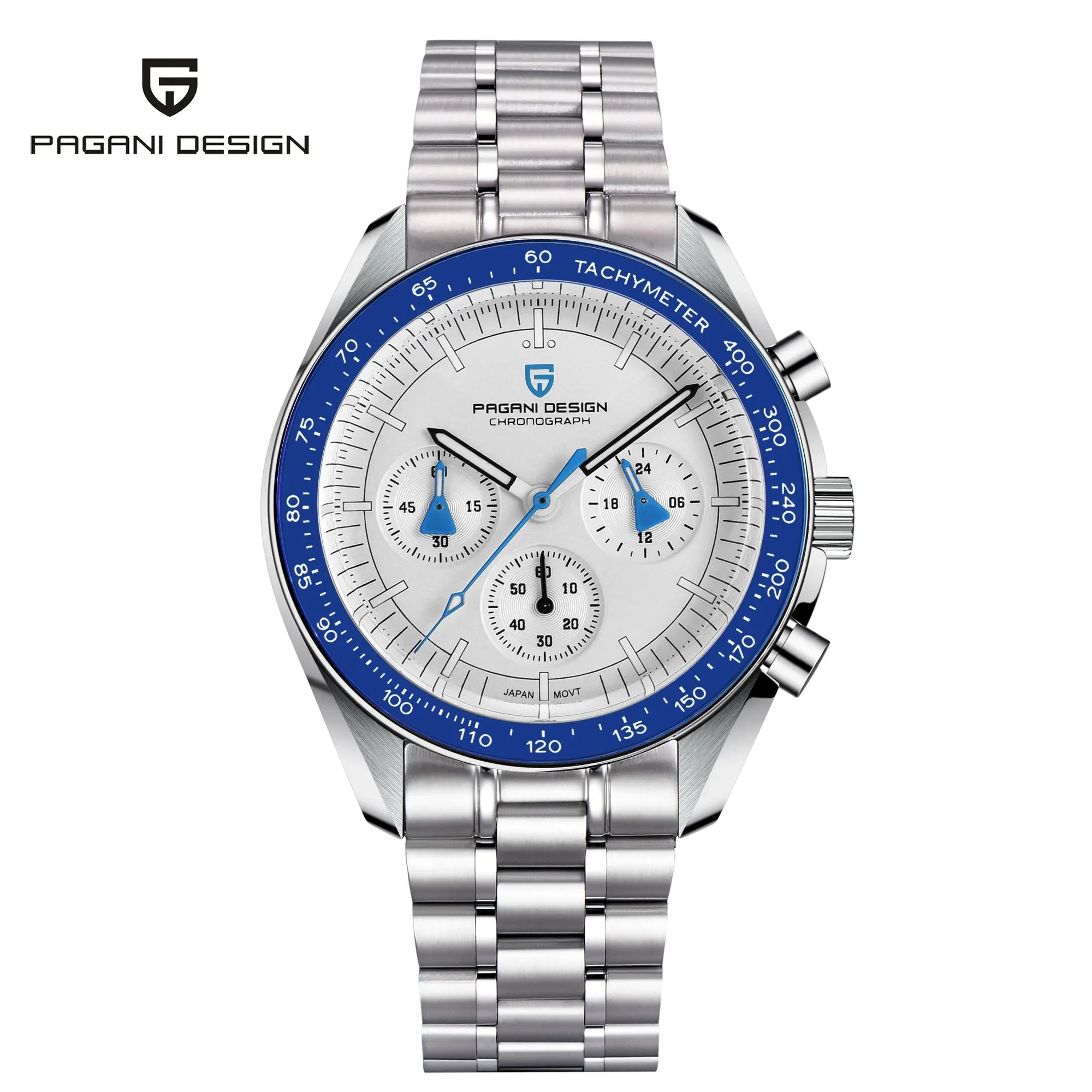 PAGANI DESIGN 2024 New AK Project Men's Watches Luxury Quartz Wrist Watch For Men AR Sapphire Speed Chronograph Automatic Date - Evallys.com