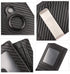 RFID Cowhide Leather Small Wallets AirTag high quality Man's Card Holders Short Wallets Money Clips Women - Evallys.com