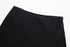 TRAF Asymmetrical Skort – High Waist Black Mini Skirt Shorts - Evallys.com
