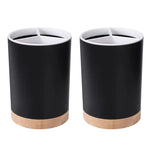 Kitchen Tableware Storage Bucket Utensil Holder Cutlery Drainer Plastic Chopstick Spoon Storage Rack Detachable 3 Divided