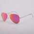 Top Quality Real Glass Lenses Men Women Sunglasses Brand Fashion Pilot Metal Frame Classic Style Outdoor UV400 Sun Glasses - Evallys.com