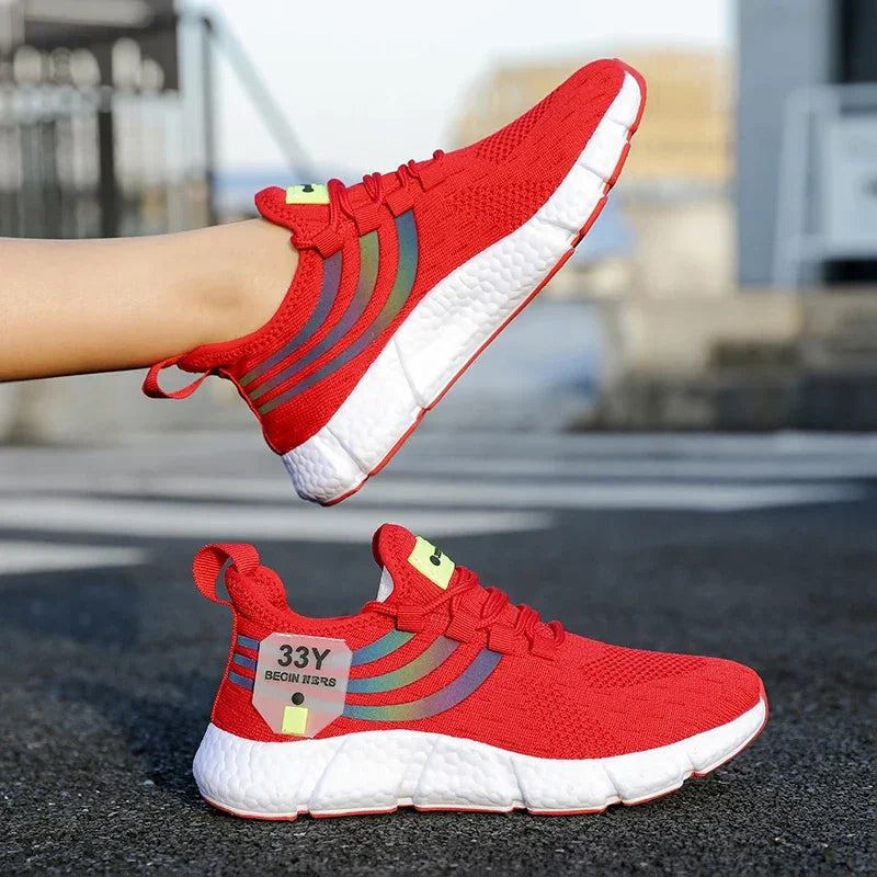 Men’s Lightweight Mesh Sneakers – Breathable Summer Running Shoes - Evallys.com
